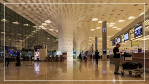 Mumbai Airport Terminal 2 with international flight operations