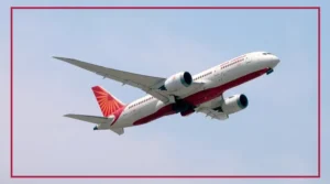 Air India Express aircraft representing the student flight discount offer