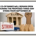 Cooperative bank branch and banking services during September 28-30 strike