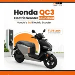 Honda QC3 electric scooter with 145km claimed range