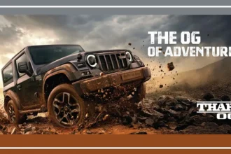 2026 Mahindra Thar three-door SUV with updated design