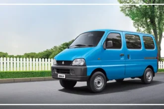 Maruti Suzuki Eeco van on a road