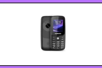 moto A300 2026 feature phone with 2-inch display and 1000mAh battery