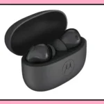 Moto Buds 2 Fusion wireless earbuds with charging case