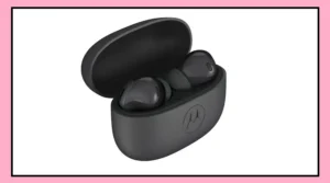 Moto Buds 2 Fusion wireless earbuds with charging case