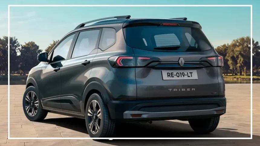 Renault Triber Turbo 7 seater car with turbo petrol engine