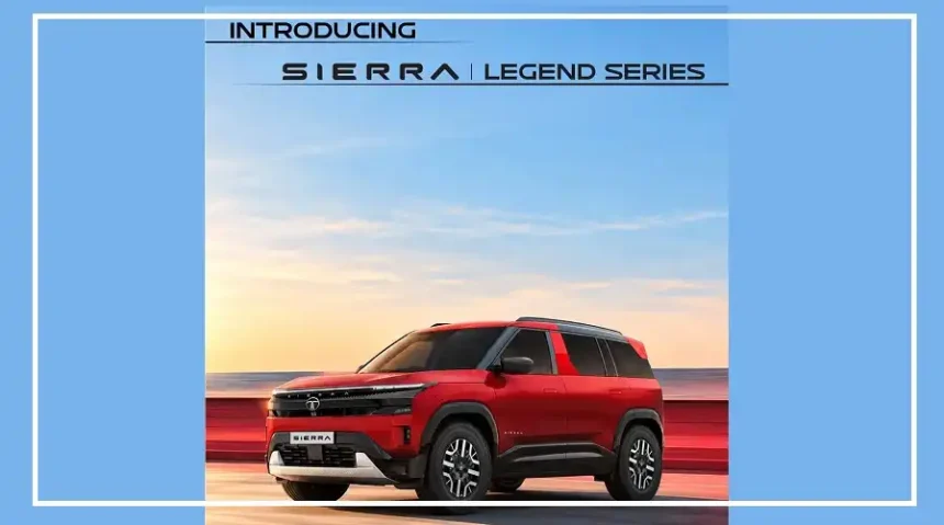 Tata Sierra Legend Series SUV launched with new premium features