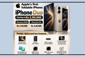 Apple iPhone Duo foldable smartphone launched in India at ₹2.99 lakh
