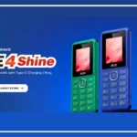 itel ACE 4 Shine feature phone with keypad and 1000mAh battery