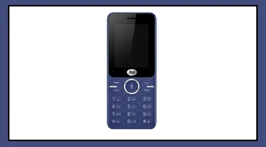 itel Muzik 450L feature phone with large speaker and 2500mAh battery