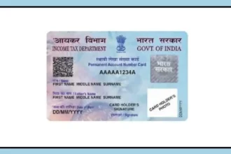 PAN Card photo and signature update process online