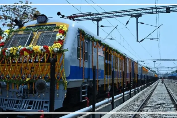 Indian Railways train ticket showing the new PNR numbering system