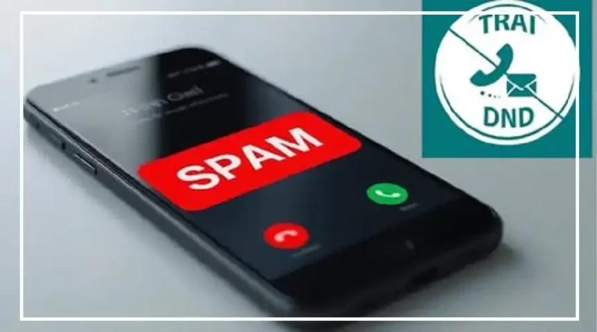 TRAI new spam call rules showing AI-based spam detection and robocall controls