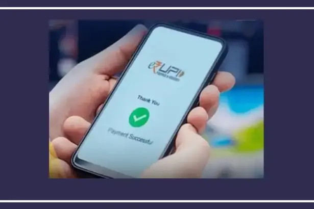UPI bill payment made through a smartphone showing a digital payment interface