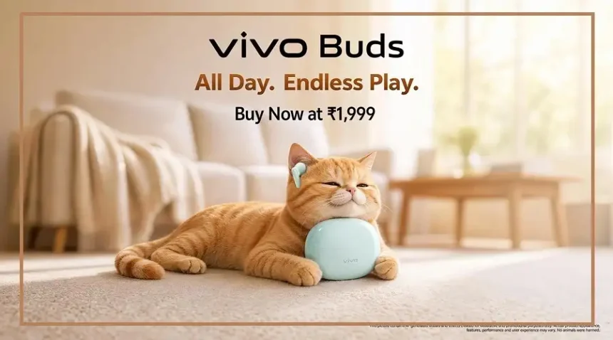 Vivo Buds true wireless earbuds with charging case