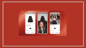 ChatGPT virtual try-on feature showing clothing on a user's uploaded photo