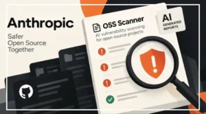 Anthropic Claude AI security scanner identifying potential vulnerabilities in open-source software code