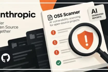 Anthropic Claude AI security scanner identifying potential vulnerabilities in open-source software code