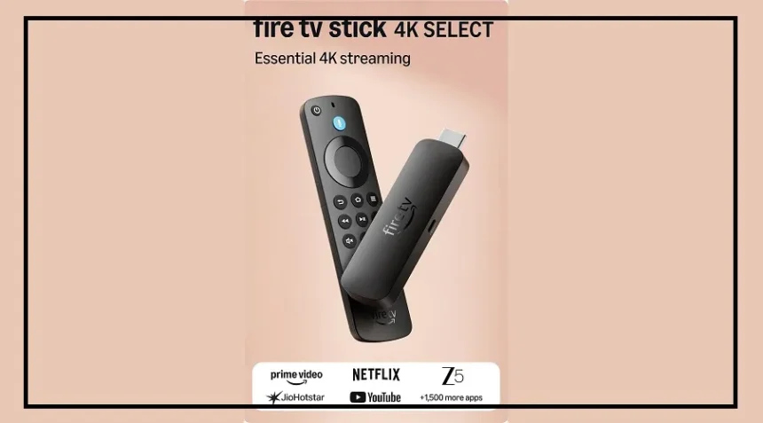 Amazon Fire TV Stick 4K with the new Fire TV Remote