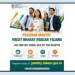 Eligible first-time employees can receive financial incentives under the PM-VBRY employment scheme