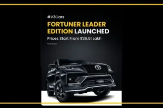 2026 Toyota Fortuner Leader Edition SUV with black exterior styling
