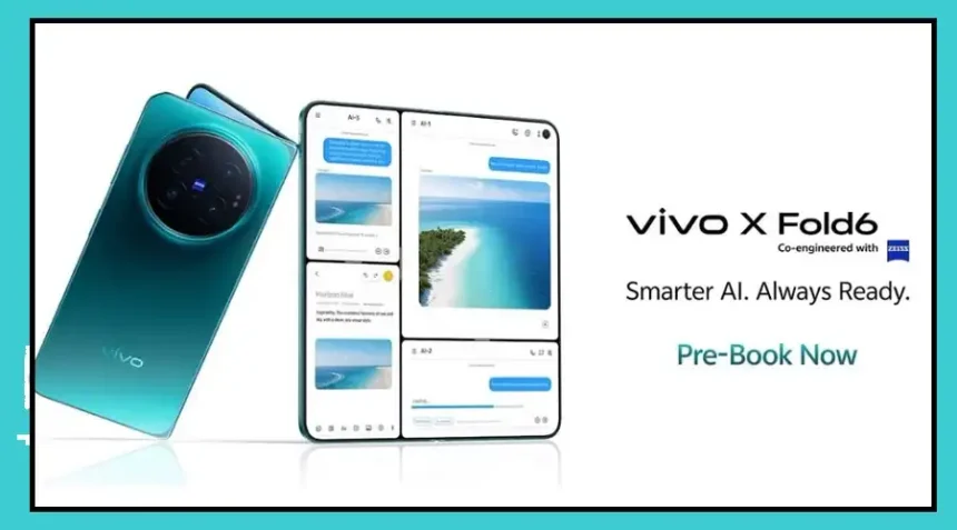 Vivo X Fold 6 5G foldable smartphone launched in India
