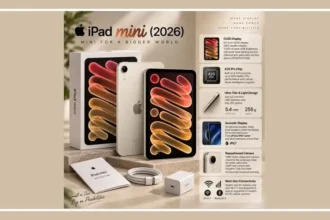 Apple iPad mini 2026 featuring an 8.5-inch OLED display and A20 Pro chip