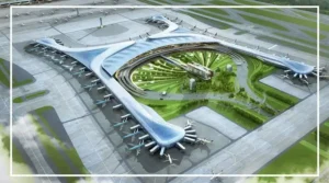Noida International Airport in Jewar, Uttar Pradesh, following its renaming announcement