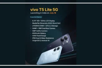 Vivo T5 Lite 5G and Vivo T5 Pro 5G smartphones